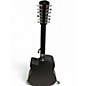 Used Alvarez AD60-12CEBK MATTE BLACK 12 String Acoustic Electric Guitar