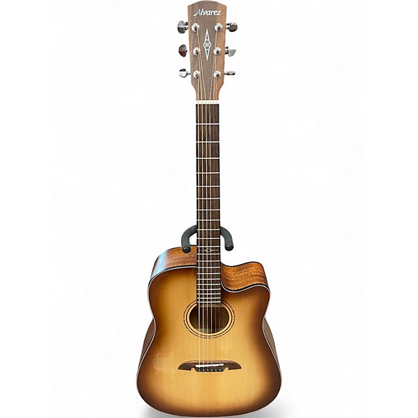 Used Alvarez AD60CE SHADOWBURST Acoustic Electric Guitar