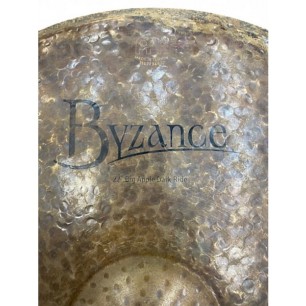 Used MEINL 22in Byzance Big Apple Dark Ride Cymbal