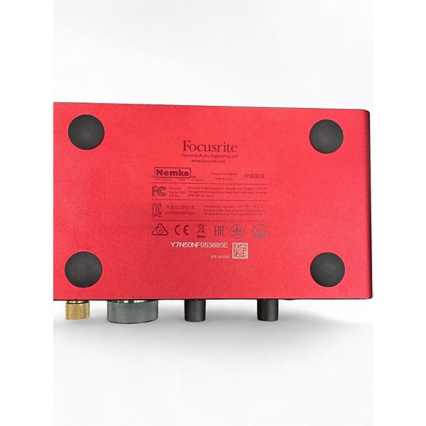 Used Focusrite Scarlett Solo Studio Gen 3 Audio Interface