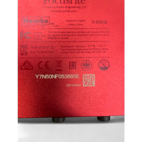 Used Focusrite Scarlett Solo Studio Gen 3 Audio Interface