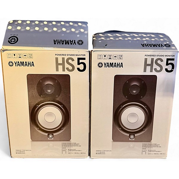 Used Yamaha HS5 Pair Powered Monitor