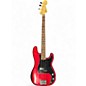 Used 2013 Fender Nate Mendel Signature Precision Bass Candy Apple Red Electric Bass Guitar thumbnail
