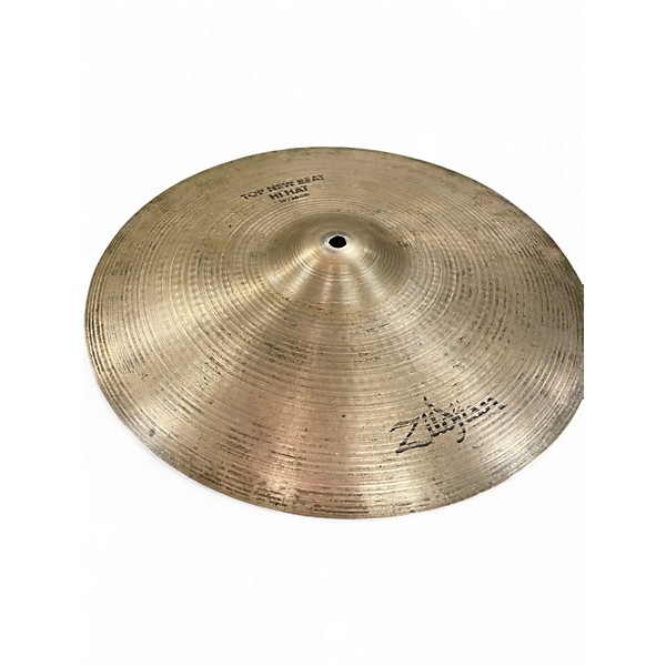 Used Zildjian 14in New Beat Hi Hat Top Cymbal