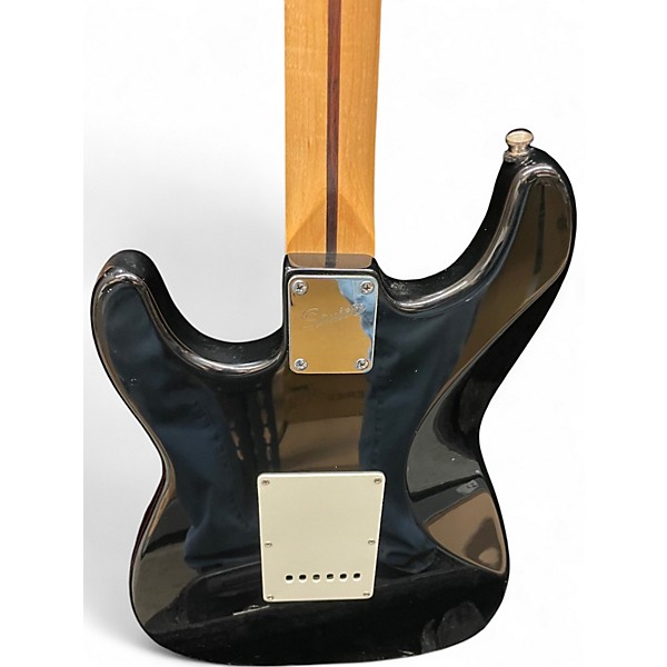 Used Squier Affinity Series Starcaster Black/ White Pickguard Hollow Body Electric Guitar