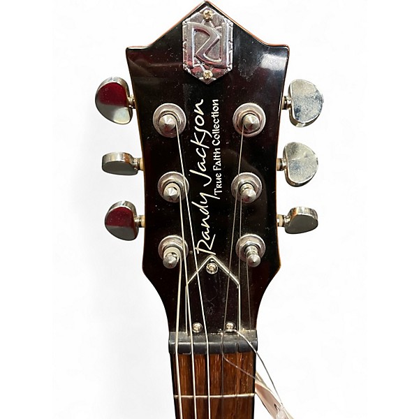 Used Randy Jackson True Faith Black Solid Body Electric Guitar