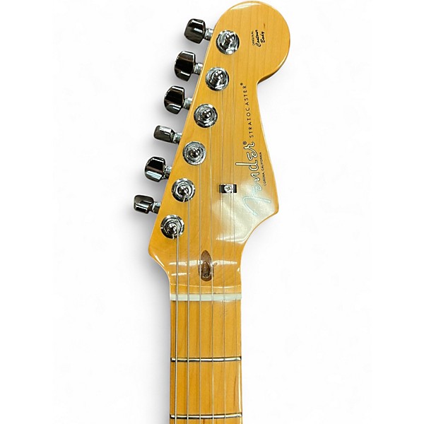 Used Fender American Professional II Stratocaster miami blue Solid Body Electric Guitar