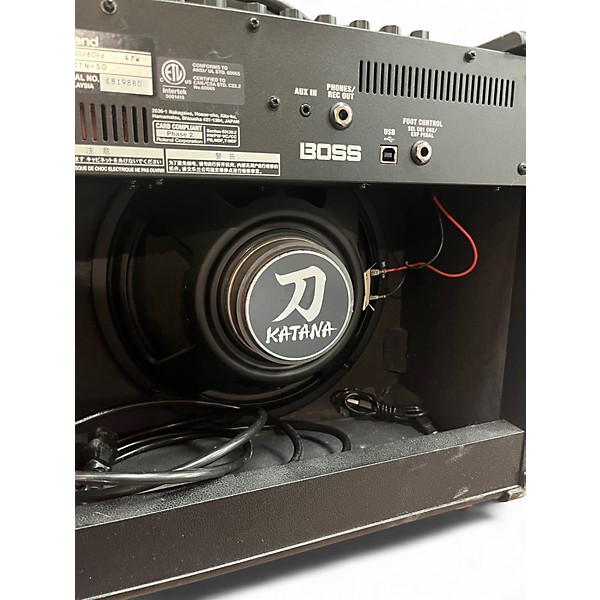 Used BOSS Katana KTN50 50W 1X12 Guitar Combo Amp