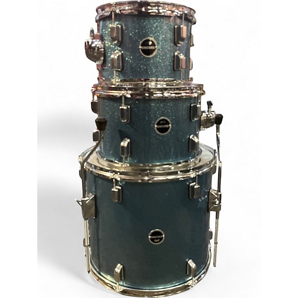 Used Pdp 3 Piece ENCORE TOM SET AZURE BLUE Acoustic Drum Pack