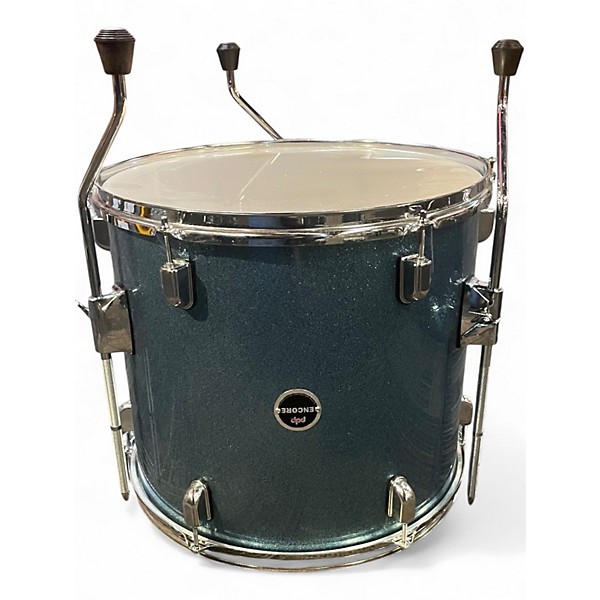 Used Pdp 3 Piece ENCORE TOM SET AZURE BLUE Acoustic Drum Pack