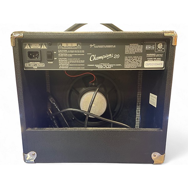 Used Fender Champion 20 Guitar Combo Amp