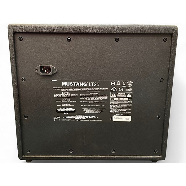 Used Fender Mustang LT25 25W 1x8 Guitar Combo Amp