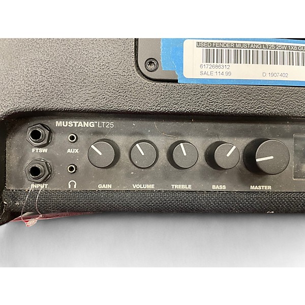 Used Fender Mustang LT25 25W 1x8 Guitar Combo Amp