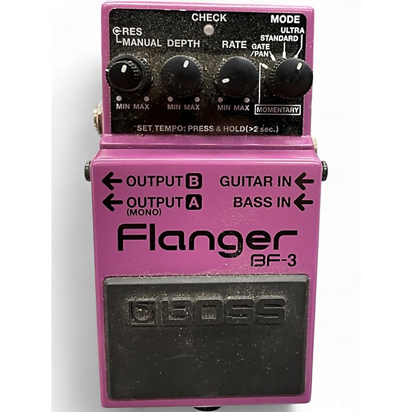Used BOSS BF3 Flanger Effect Pedal