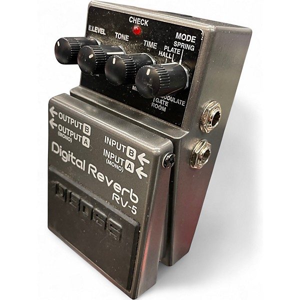 Used BOSS RV5 Digital Reverb Effect Pedal