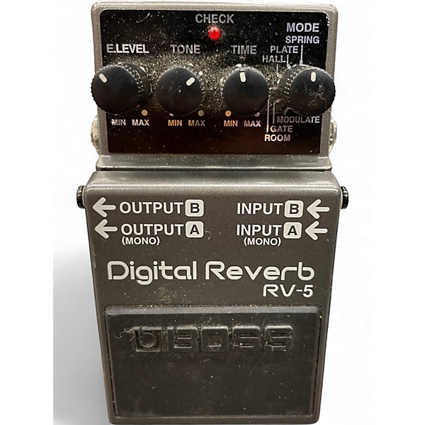 Used BOSS RV5 Digital Reverb Effect Pedal