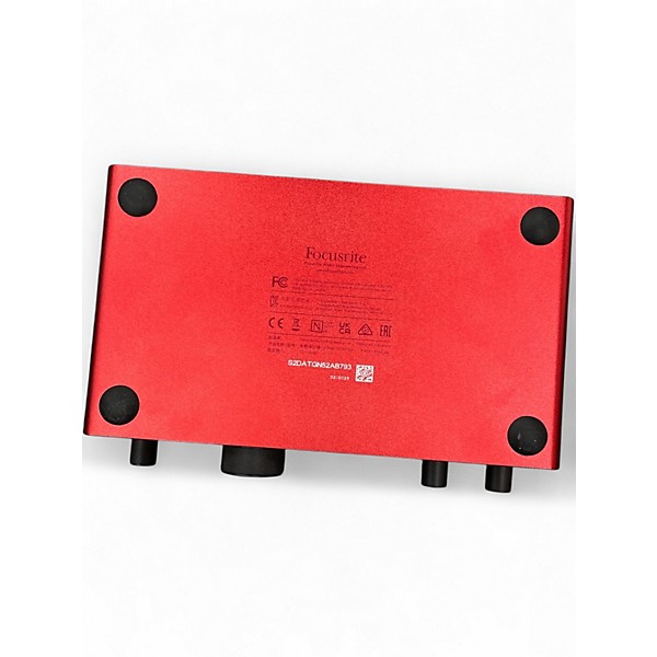 Used Focusrite Scarlett 2i2 Audio Interface