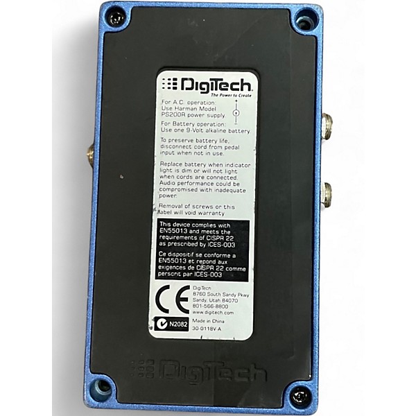 Used DigiTech XMC Multi Chorus Effect Pedal