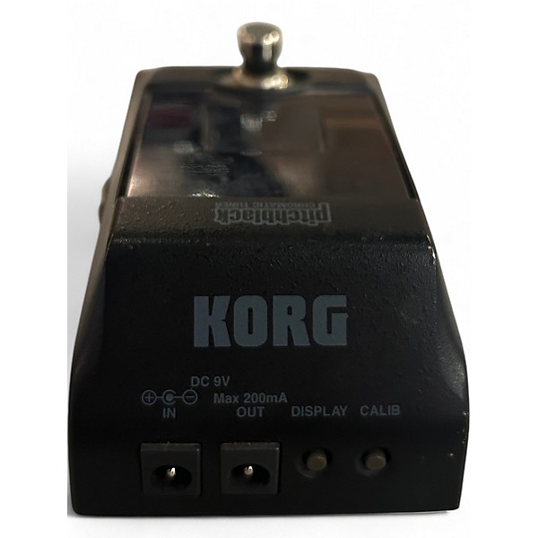 Used KORG PB01 Pitchblack Chromatic Tuner Pedal