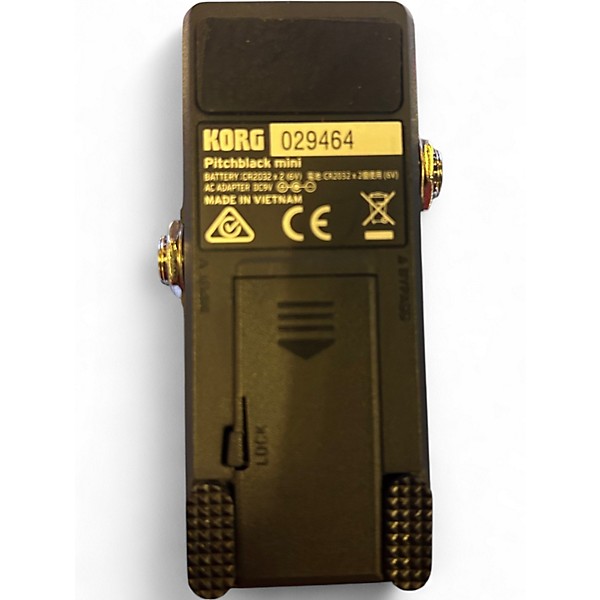 Used KORG Pitchblack Mini Tuner Pedal