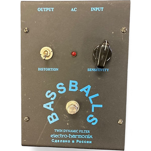 Used Electro-Harmonix BASS BALLS TWIN DYNAMIC FILTER Effect Pedal