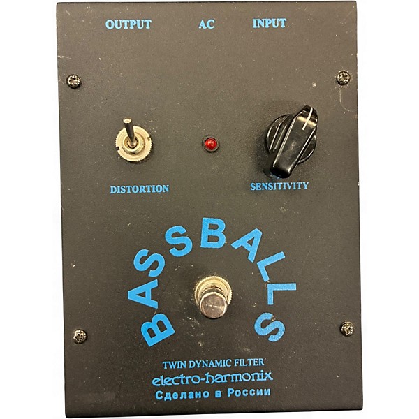 Used Electro-Harmonix BASS BALLS TWIN DYNAMIC FILTER Effect Pedal