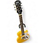 Used Epiphone Les Paul SL Graffiti Yellow Solid Body Electric Guitar thumbnail