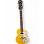 Used Epiphone Les Paul SL Graffiti Yellow Solid Body Electric Guitar