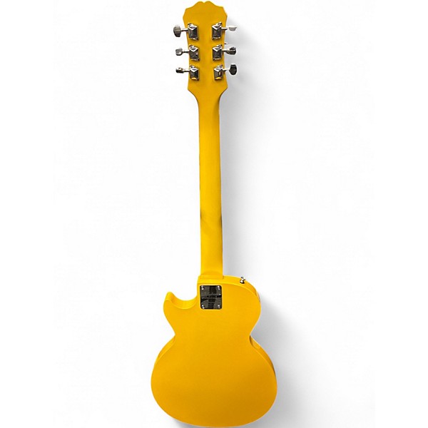 Used Epiphone Les Paul SL Graffiti Yellow Solid Body Electric Guitar