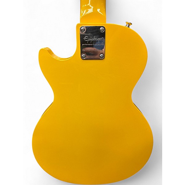 Used Epiphone Les Paul SL Graffiti Yellow Solid Body Electric Guitar