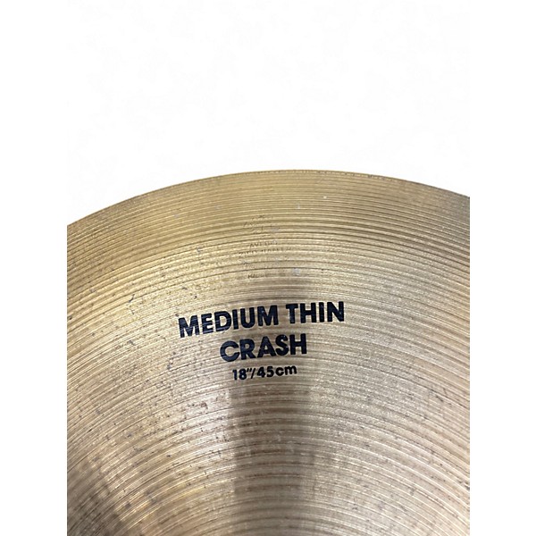 Used Zildjian 18in A Series Medium Thin Crash Cymbal