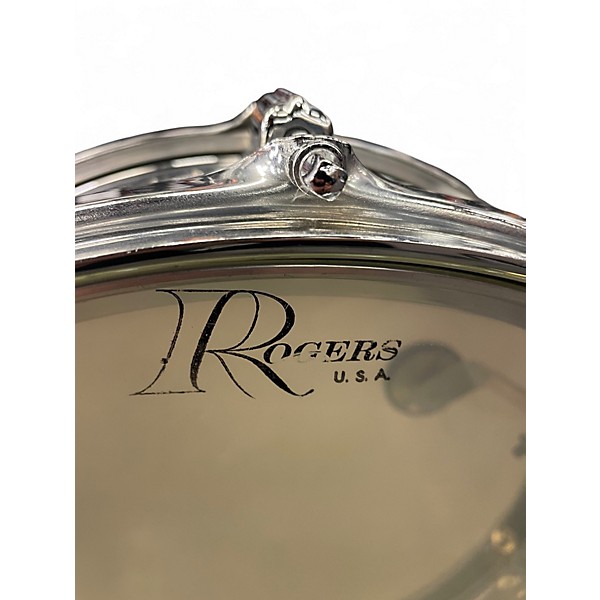 Used Rogers 14in Dynasonic 5 Line Chrome Drum
