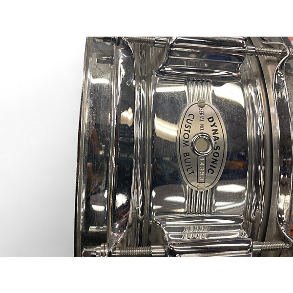 Used Rogers 14in Dynasonic 5 Line Chrome Drum