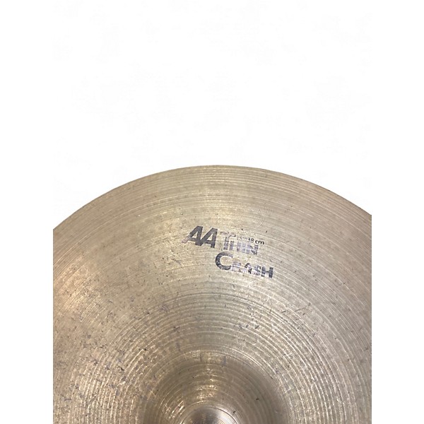 Used SABIAN 15in AA Thin Crash Cymbal