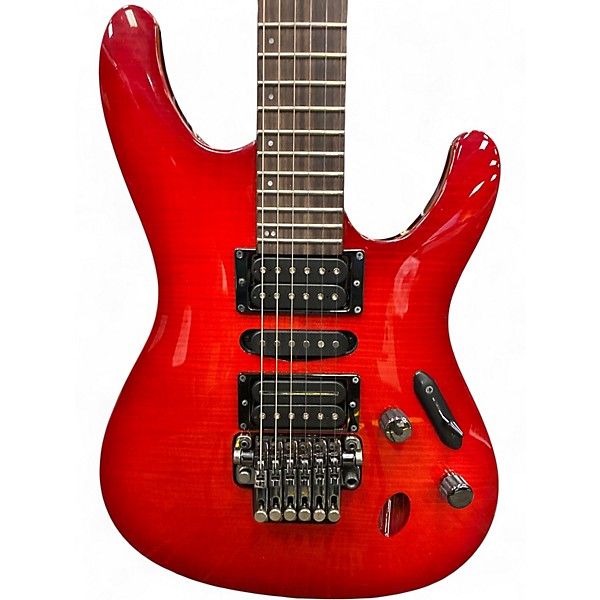 Used Ibanez S5470 S Series VIKING RED Solid Body Electric Guitar