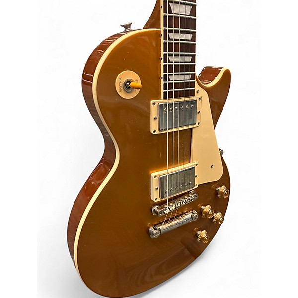 Used 2023 Gibson Les Paul Standard 50's Gold Top Solid Body Electric Guitar