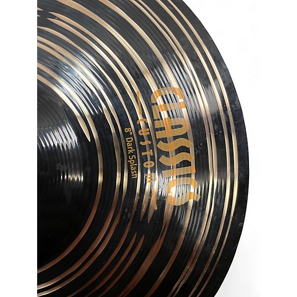 Used MEINL 8in CLASSICS DARK SPLASH Cymbal