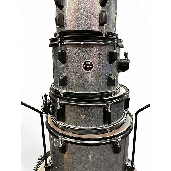 Used PDP by DW 5 Piece Encore Mercury Sparkle Drum Kit