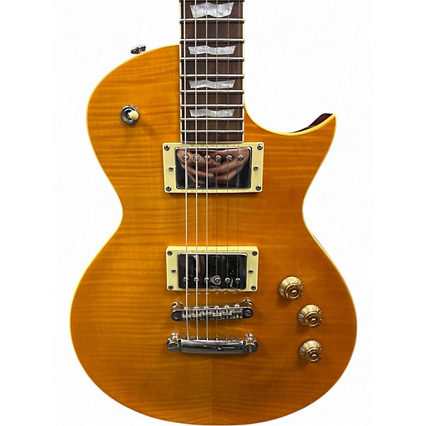 Used ESP LTD EC256 Amber Solid Body Electric Guitar