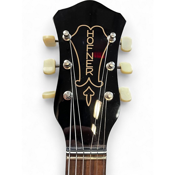 Used Hofner Limited Edition John Lennon signature Club 40 reissue Natural Hollow Body Electric Guitar