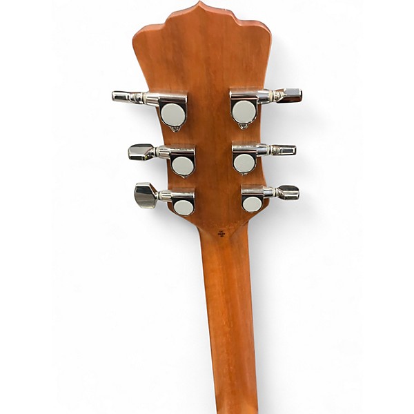 Used Luna WOODLAND BAMBOO Natural Acoustic Electric Guitar