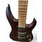 Used Mitchell MM100 Mini Burgundy Solid Body Electric Guitar