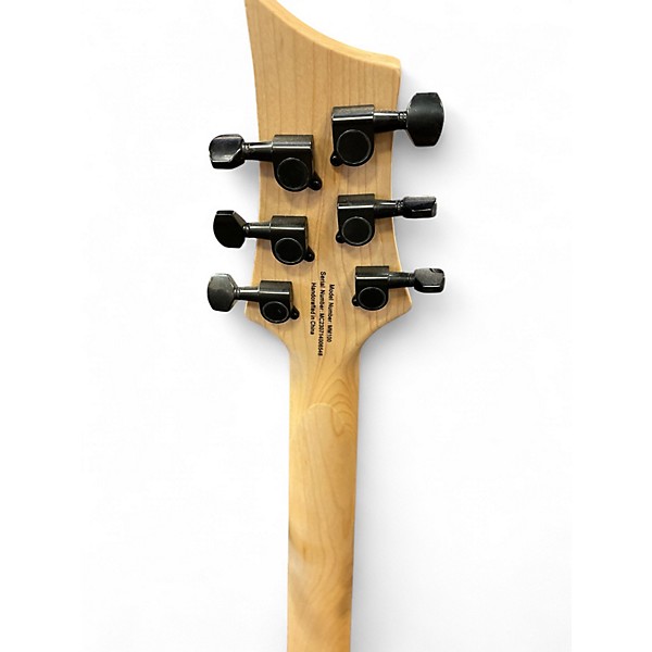 Used Mitchell MM100 Mini Burgundy Solid Body Electric Guitar