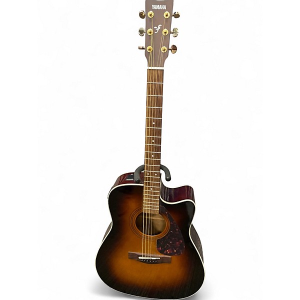 Used Yamaha FX335C Tobacco Sunburst Acoustic Electric Guitar