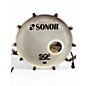 Used SONOR 4 Piece SQ2 WHITE SPARKLE Drum Kit