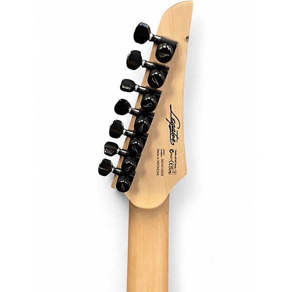 Used Legator N7 Super Shredder Magenta Burl Solid Body Electric Guitar