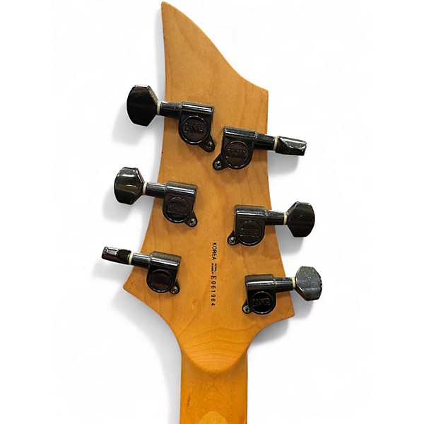 Used ESP Ltd F-200 Gray Solid Body Electric Guitar