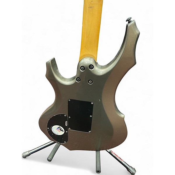 Used ESP Ltd F-200 Gray Solid Body Electric Guitar