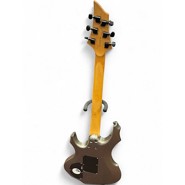 Used ESP Ltd F-200 Gray Solid Body Electric Guitar