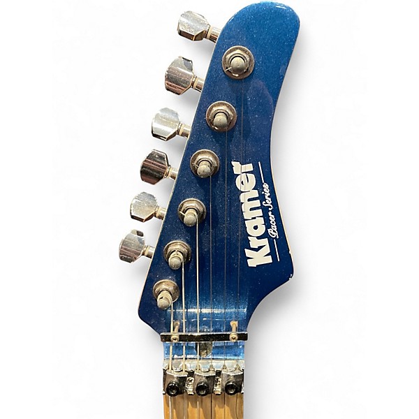 Used Kramer Pacer Classic Blue Solid Body Electric Guitar